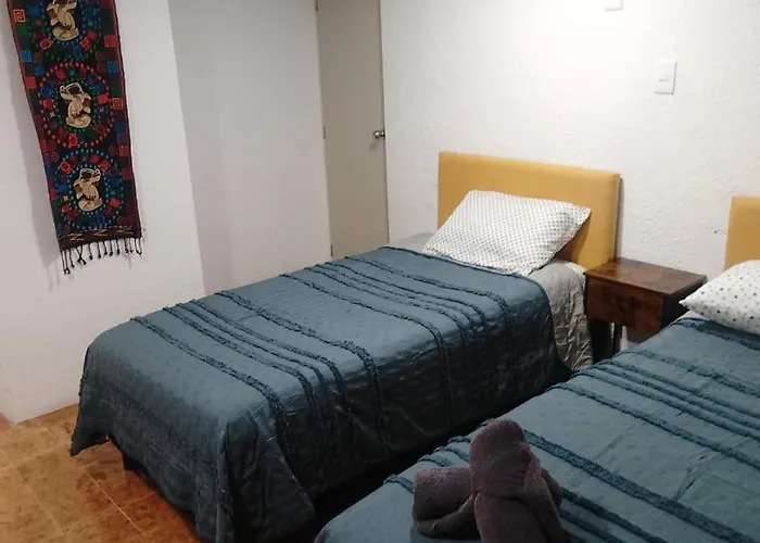 Casa Nance Alojamientos Xaman Ha Hospedaje Familiar Cocineta Ac 2 Camas Bano