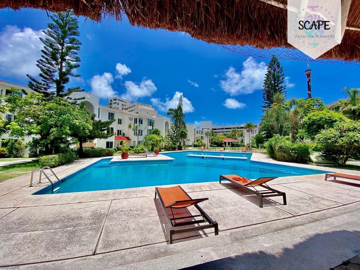 Amplio Departamento De 3 Recamaras + Piscina En Zona Hotelera Apartamento Cancún