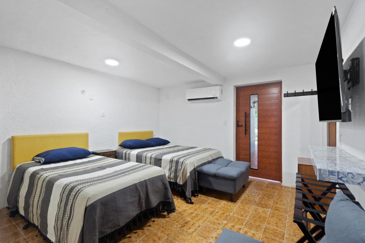 Casa Nance Xaman Ha Familiar Cocineta Ac 2 Camas Bano