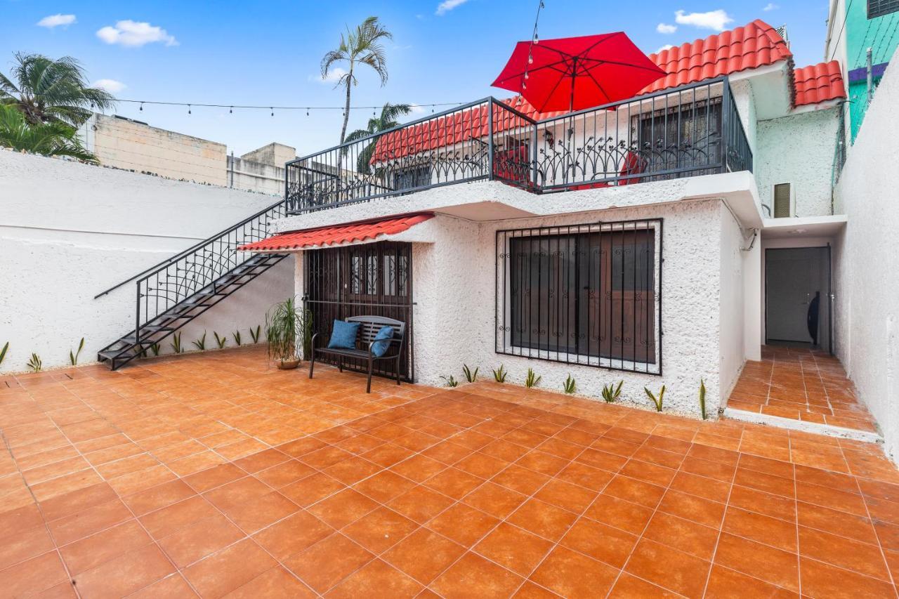 Casa Nance Xaman Ha Familiar Cocineta Ac 2 Camas Bano Habitación en casa particular *