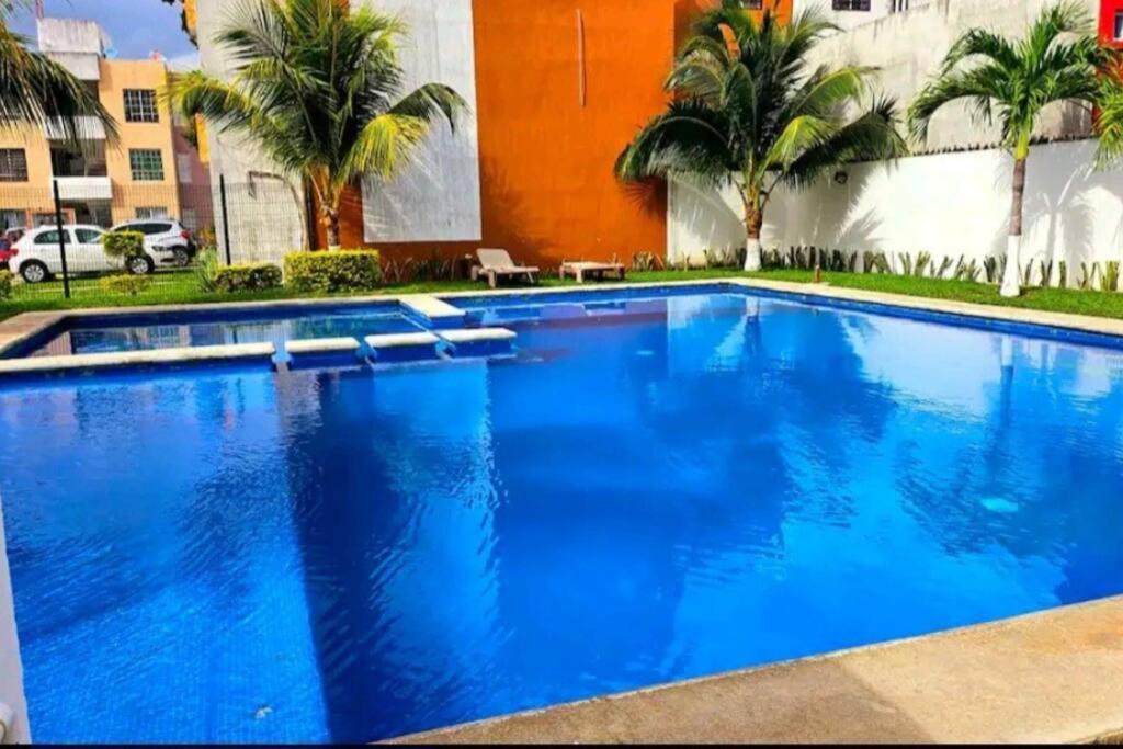 Depa Con Alberca En Zona Privada Apartamento Cancún