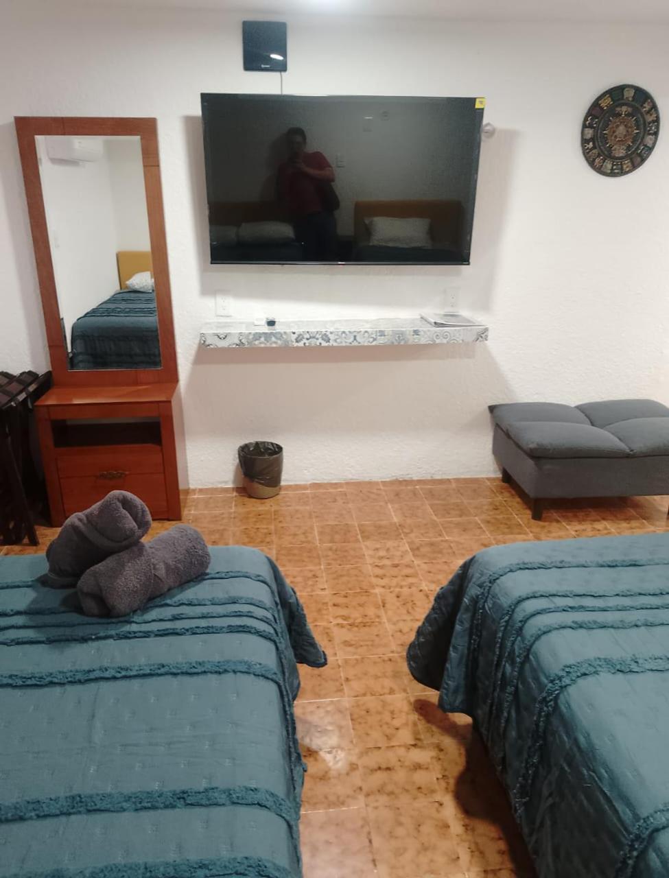 Casa Nance Xaman Ha Familiar Cocineta Ac 2 Camas Bano Habitación en casa particular