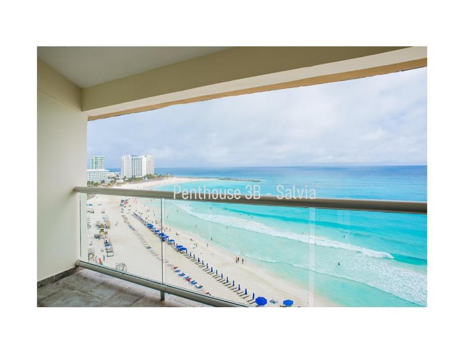 Apartahotel 2 Story Oceanfront Penthouses On Beach!
