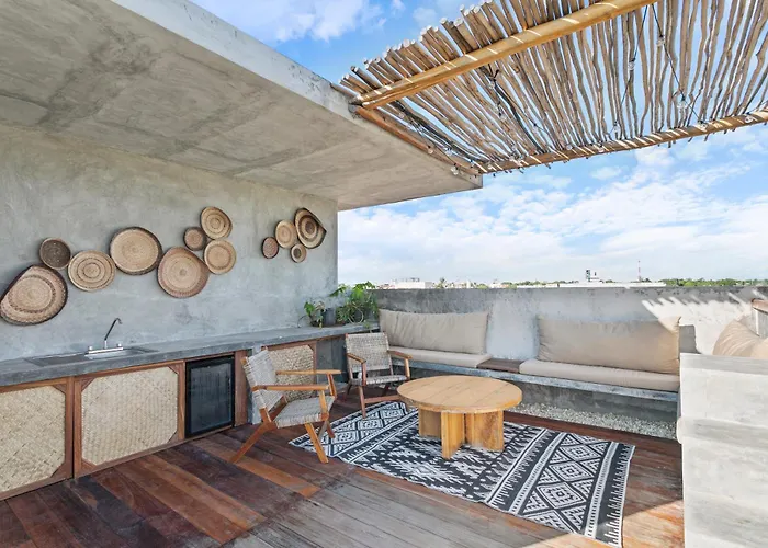 Grand Loft With Rooftop Pool In The Heart Cancun