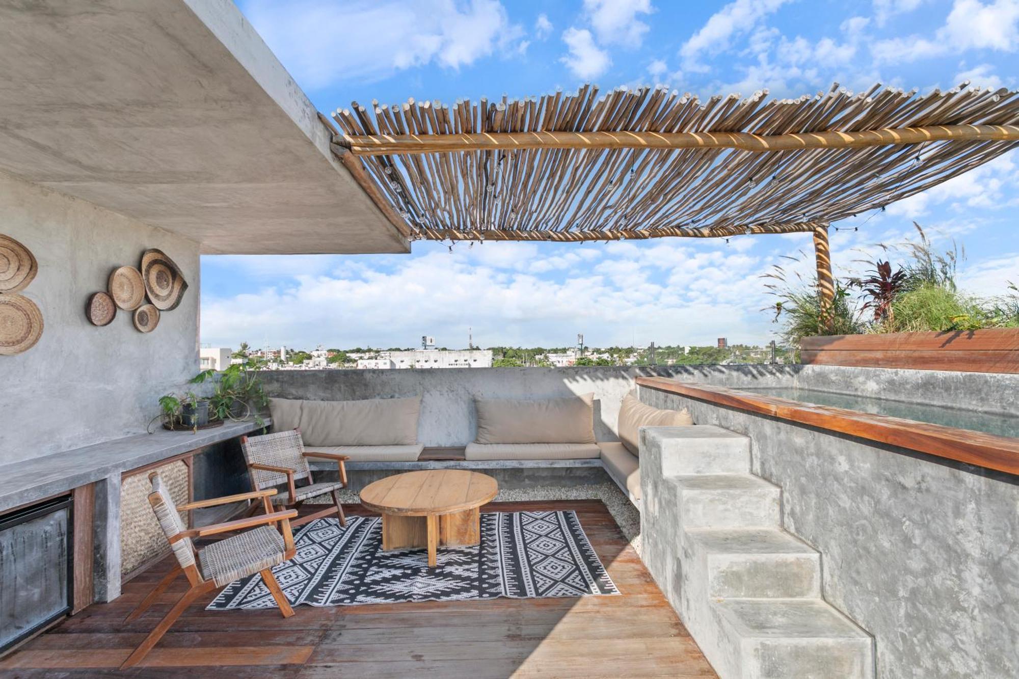 Grand Loft With Rooftop Pool In The Heart * Cancún