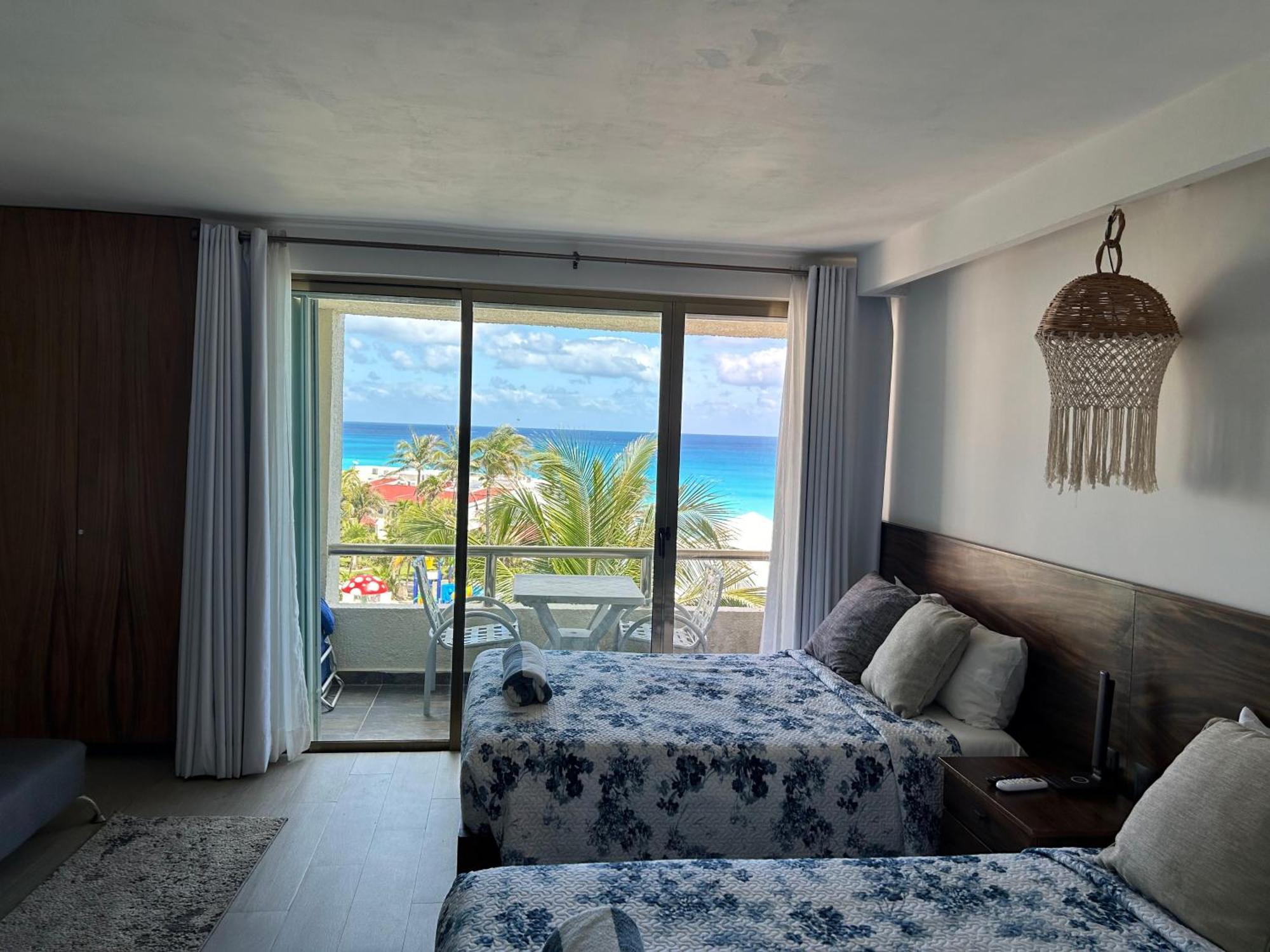 Apartahotel Hermosa Con Balcon Y Vista Al Mar Cancún
