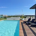 2Br Oceanfront Luxury Apartment In The Hotel Zone