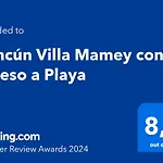 Cancún Villa Mamey con acceso a Playa
