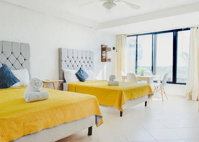 Lovely Sunset View, Beach Suite, Hotel Zone Sol1511