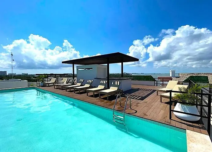 Takh Studio Cancun/Roof Top Ocean View