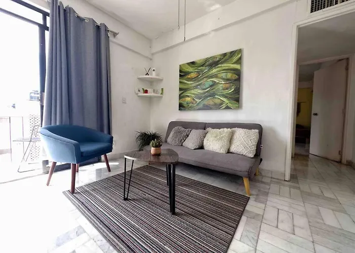 Boho Chic 1Bd Apt In Downtown, 4Pax