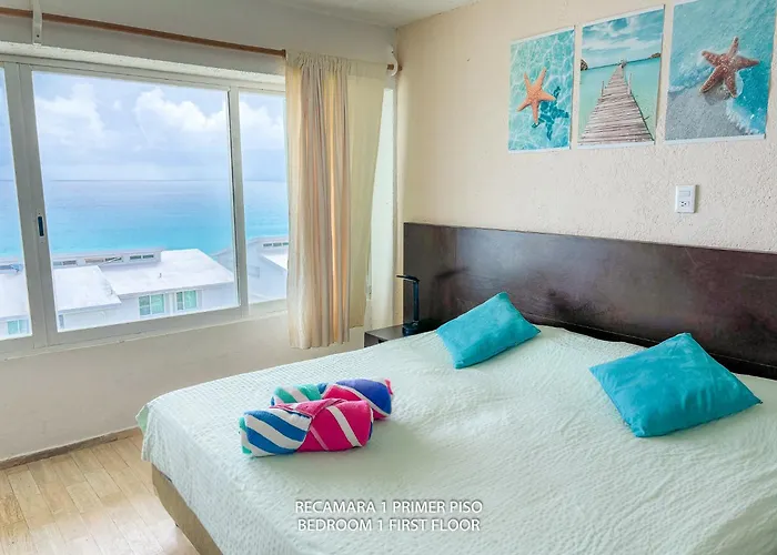 Penthouse Spectacular Ocean View Terrace Brisas Cancun Hotel Zone
