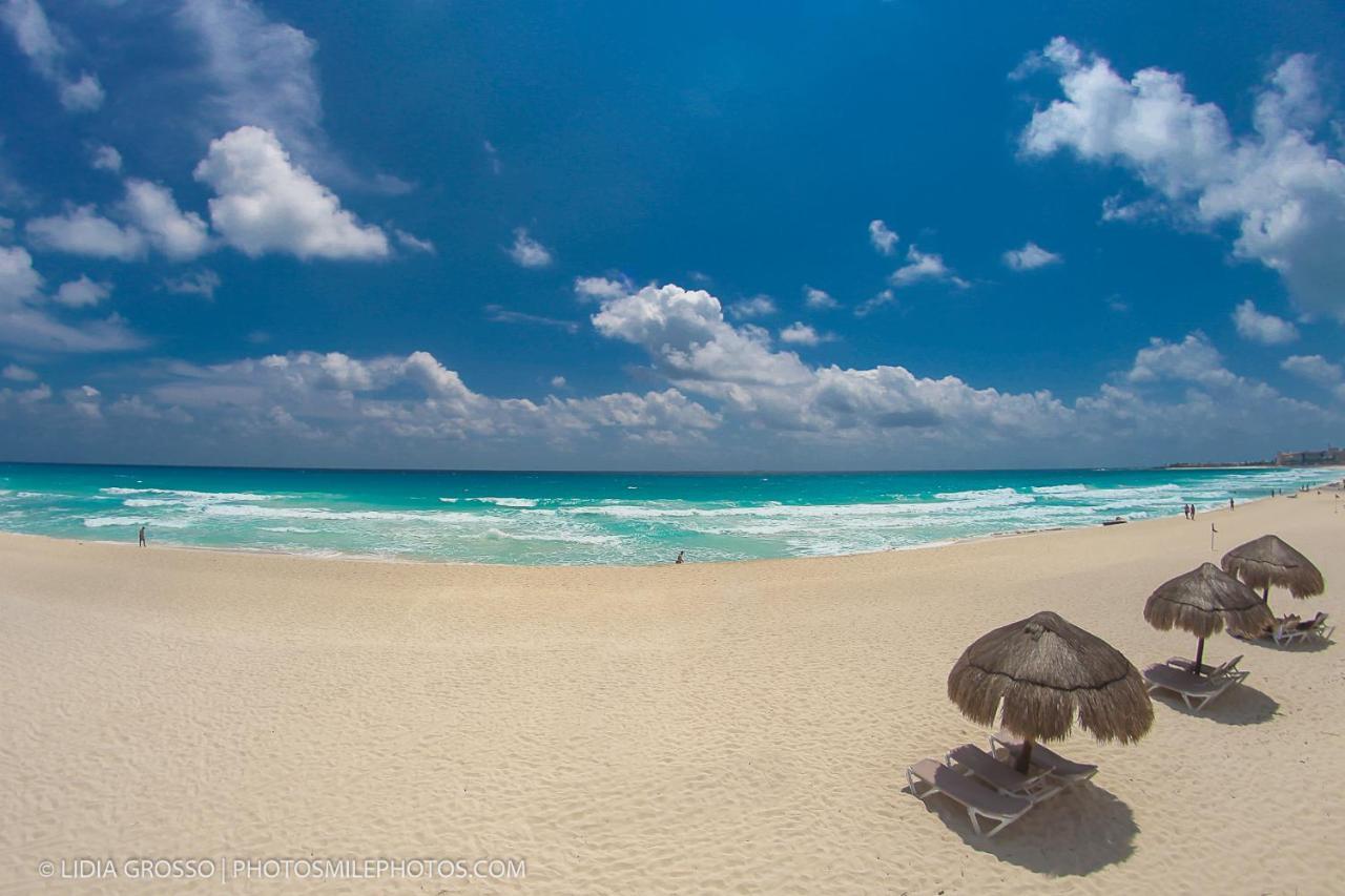 Apartamento Ocean View Terrace 1 bdr Apartment Beach Front Condo Brisas 4101 Cancun Zona Hotelera *