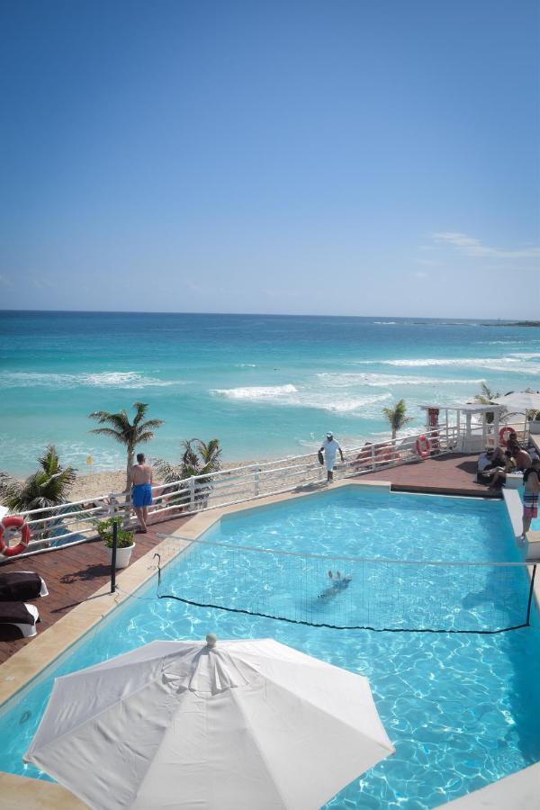Apartamento Nuevo Estudio A Pie De Playa, Vistas Increibles, Alberca, Gym Jacuzi, Seguridad, 3503 Cancún