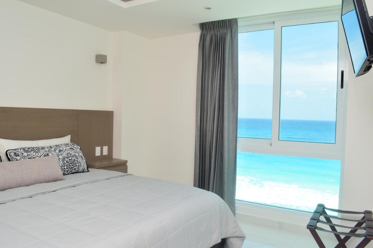 Apartamento Nuevo Estudio A Pie De Playa, Vistas Increibles, Alberca, Gym Jacuzi, Seguridad, 3503 *