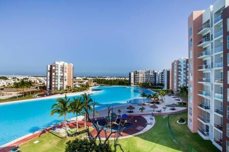 Departamento En Con 7 Albercas Tipo Playa Y Laguna Apartamento