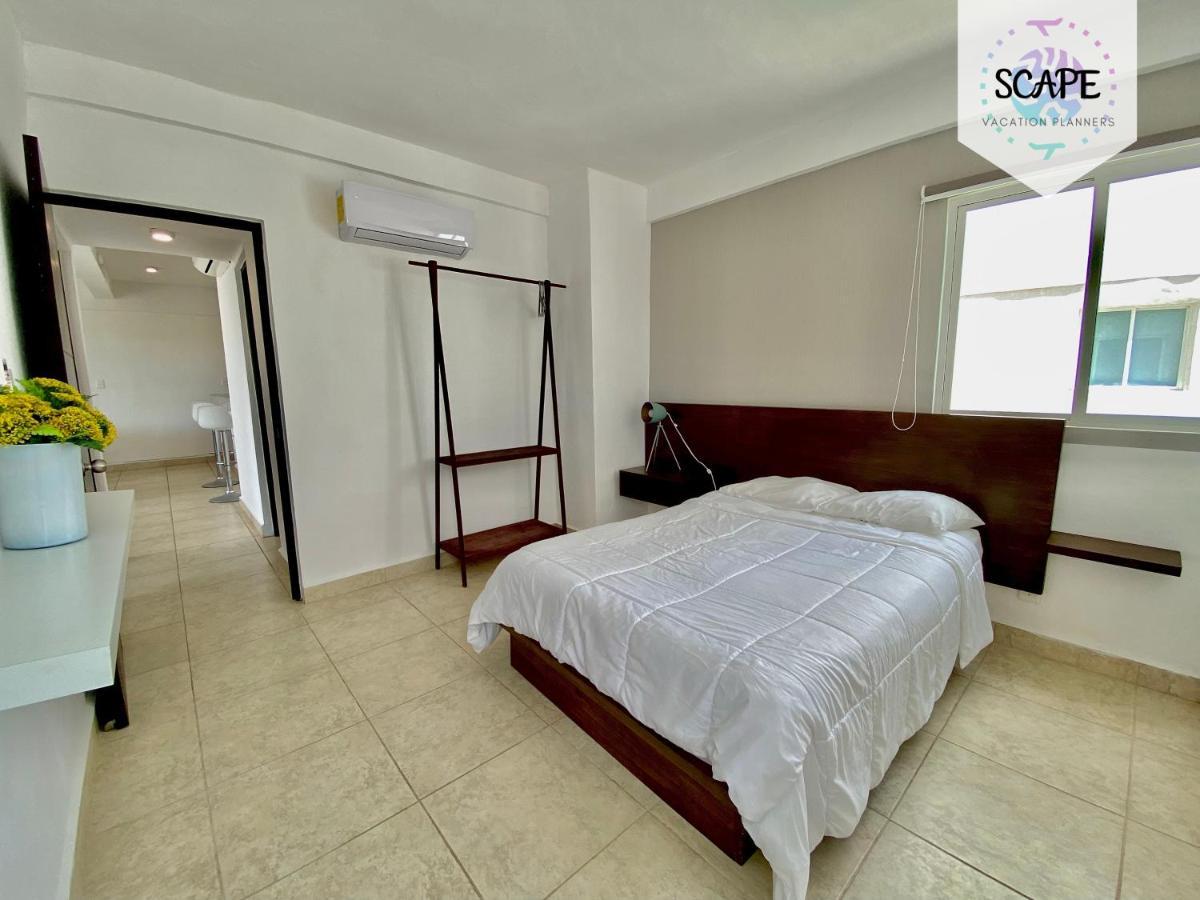 Unico Y Agradable Dto En Zona Centro 6 Pax Apartamento Cancún