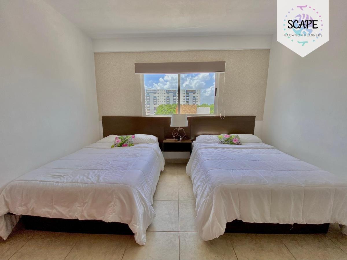 Unico Y Agradable Dto En Zona Centro 6 Pax Apartamento Cancún
