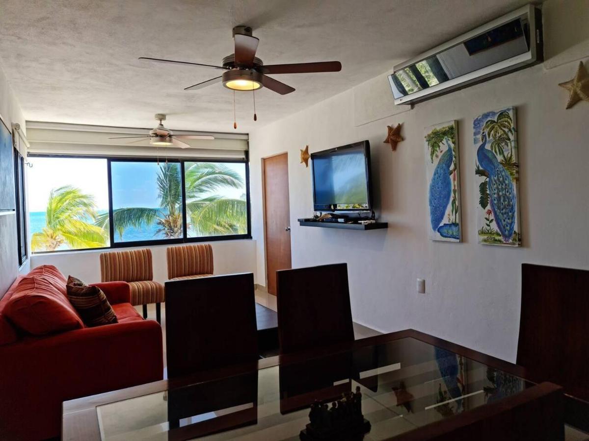 Sea Front 2br 2bth Condo, Pool, Kayak&parking * Cancún