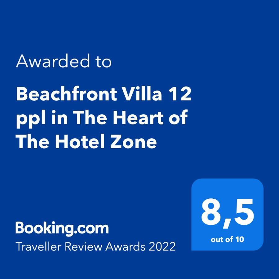 Beachfront 4br Zone Cancún