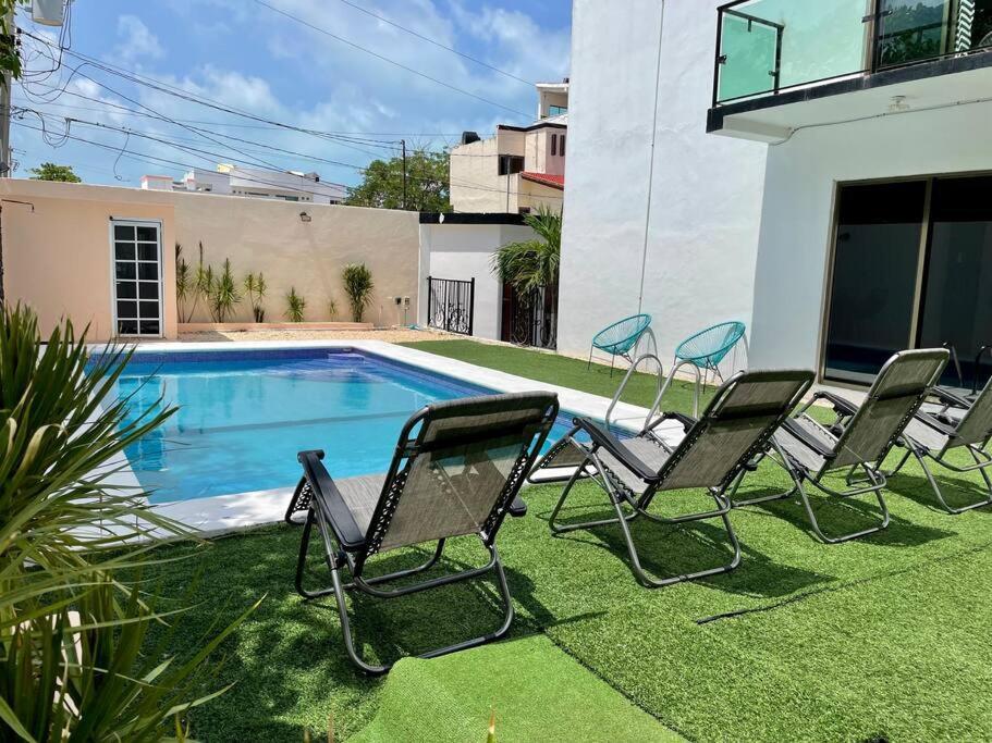 Villa •sunrise Cancun• Luxury 4 Bedroom W/ Private Pool *