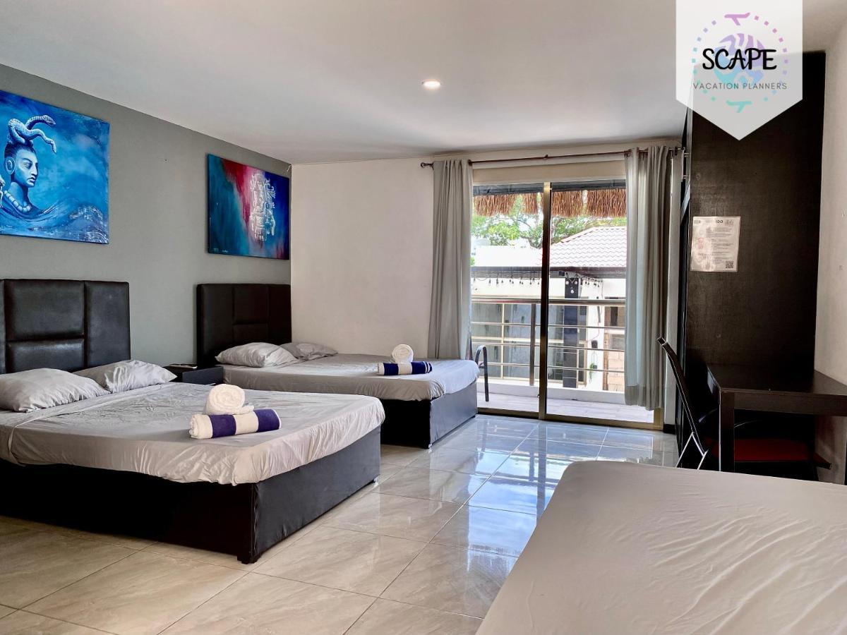 Calidos Y Amplios Estudios Con Alberca En El Centro De Apartamento Cancún