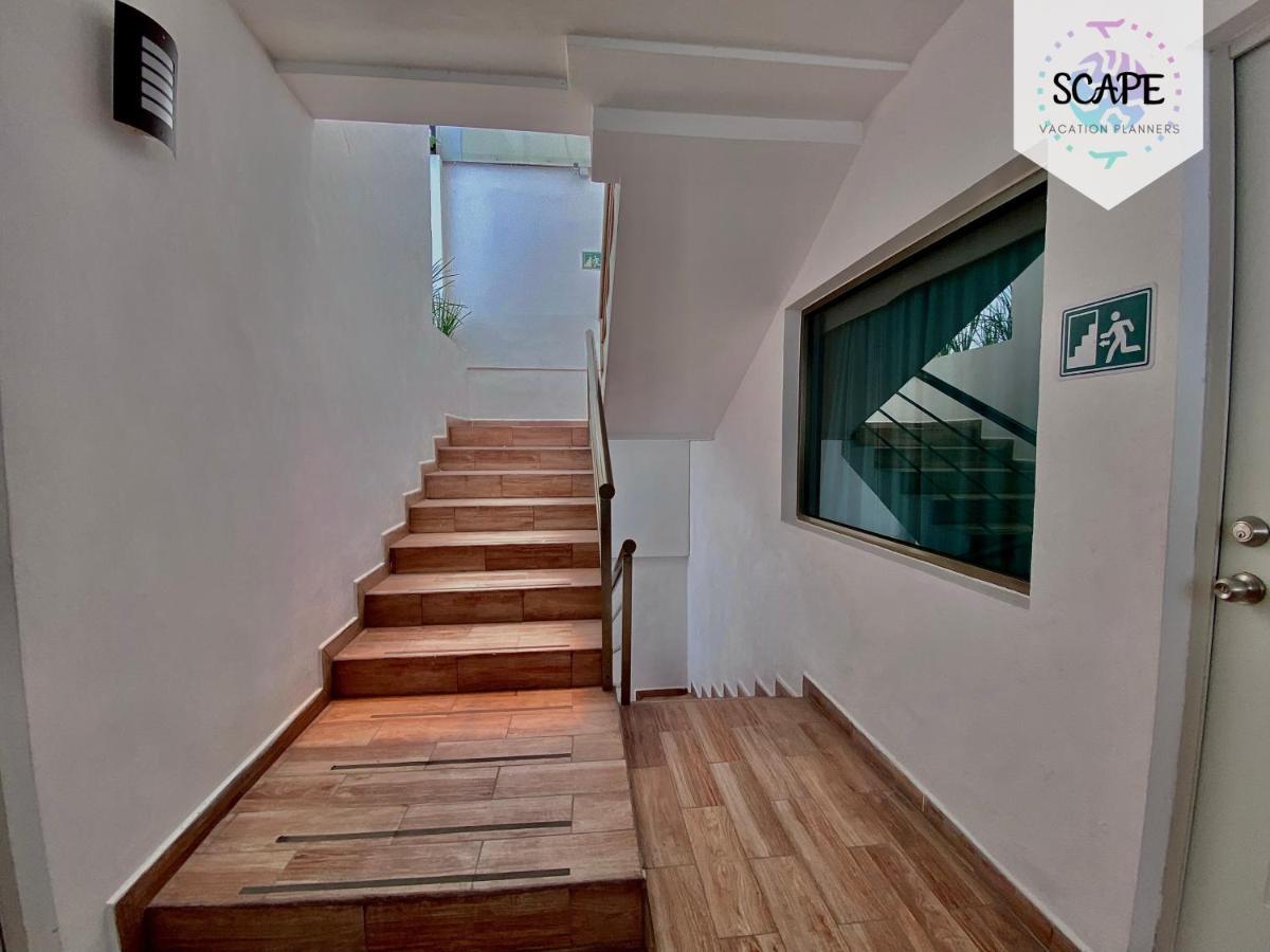 Calidos Y Amplios Estudios Con Alberca En El Centro De Apartamento Cancún