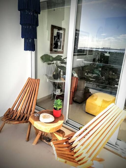 Apartamento Beautiful 2b 2br Ocean/lagoon View Pool Gym *