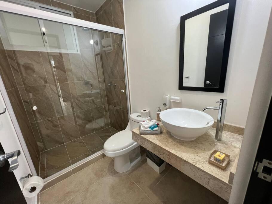 Apartamento лагуна. прохладная. с бассейном, 15 мин от моря *