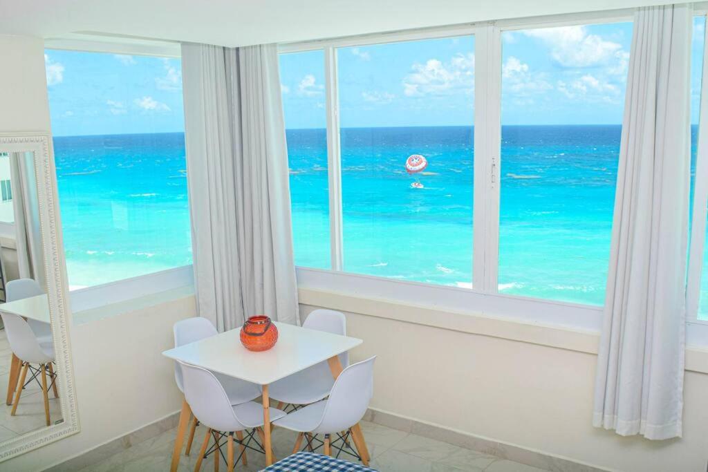 Frente Al Mar, Increíble Vista, Nuevo Estudio 1 Apartamento Cancún