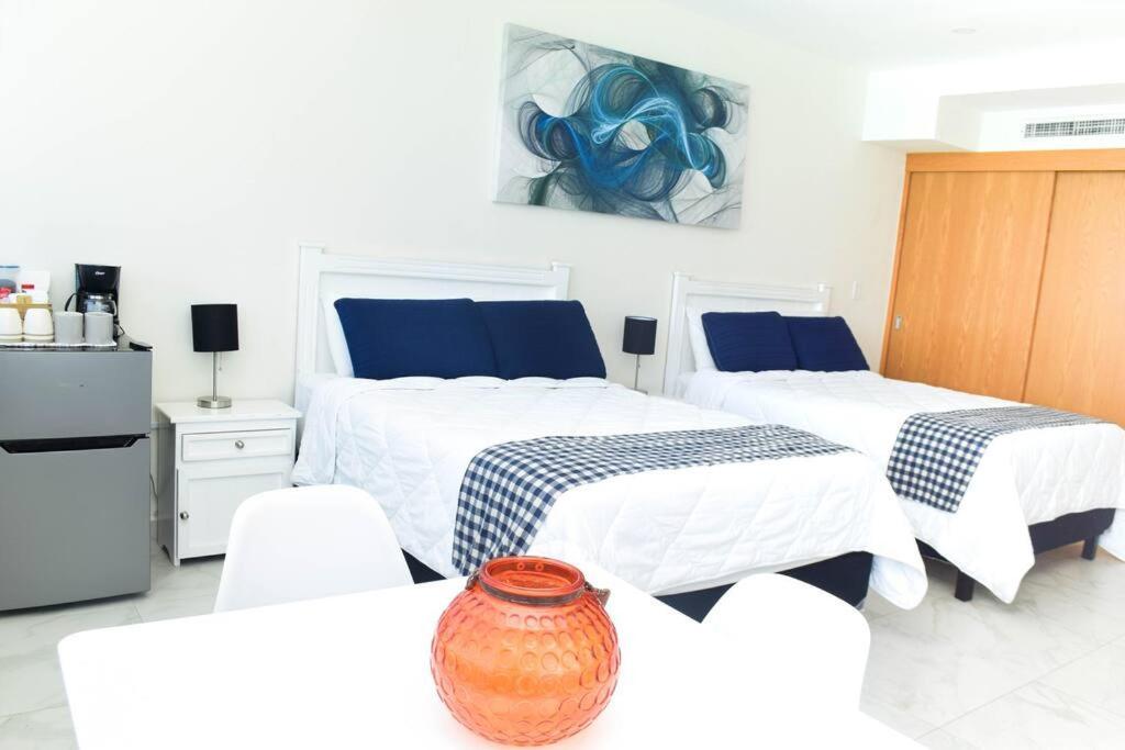 Apartamento Frente Al Mar, Increíble Vista, Nuevo Estudio 1 Cancún