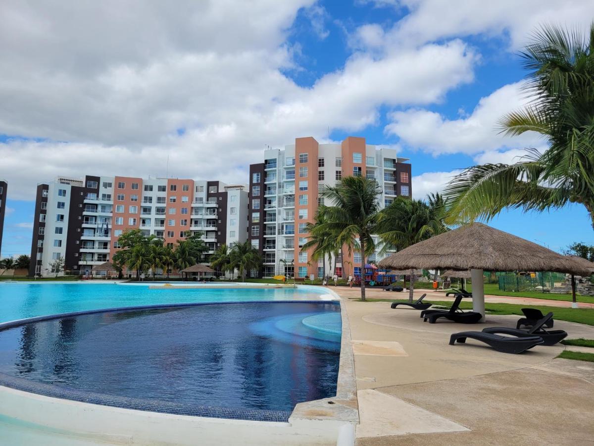 Apartamento Cómodo Y Económico Departamento Con Laguna Artificial