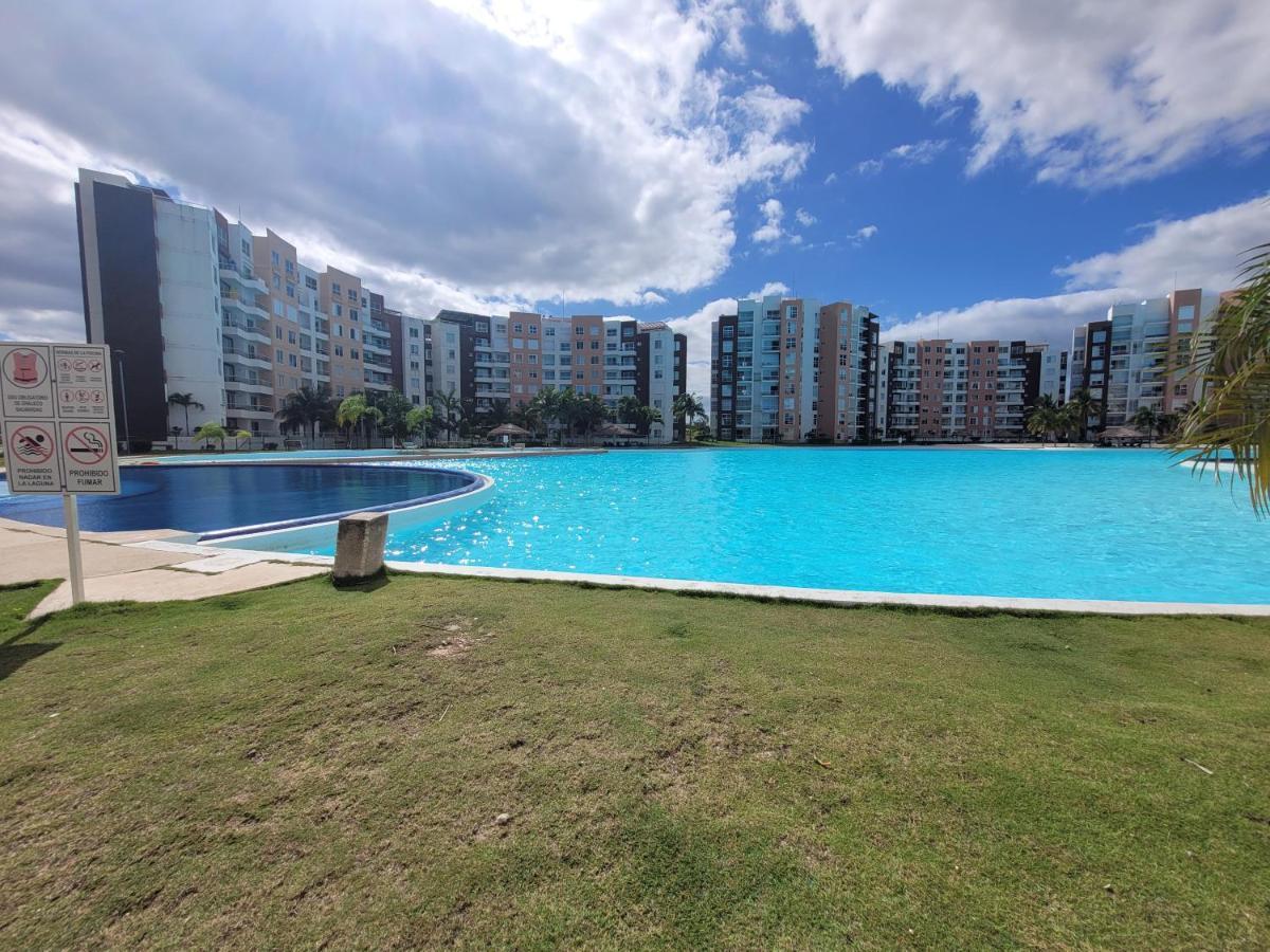 Cómodo Y Económico Departamento Con Laguna Artificial Apartamento