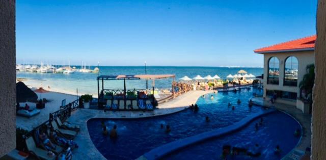 Punta Me Ocean View And In Ritmo & Waterpark Apartamento Cancún