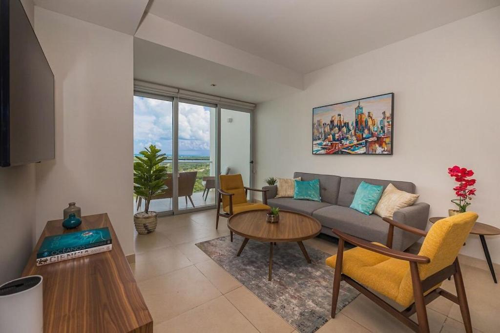 Apartamento *new* Ocean & Lagoon View Next To Plaza Las Americas! Cancún