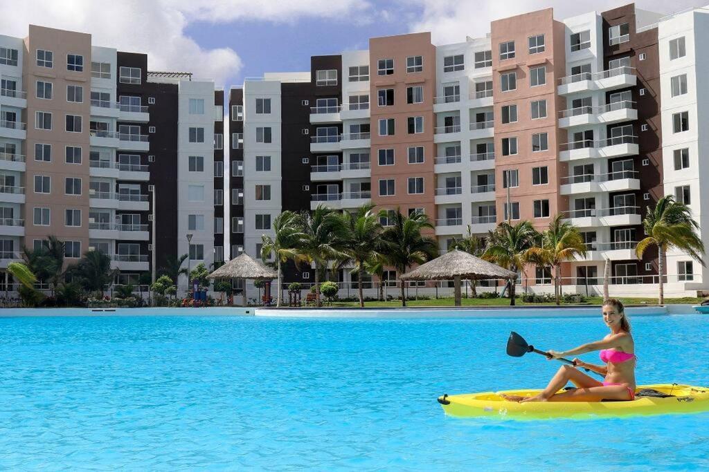 Departamento Con Laguna Artificial Apartamento Cancún