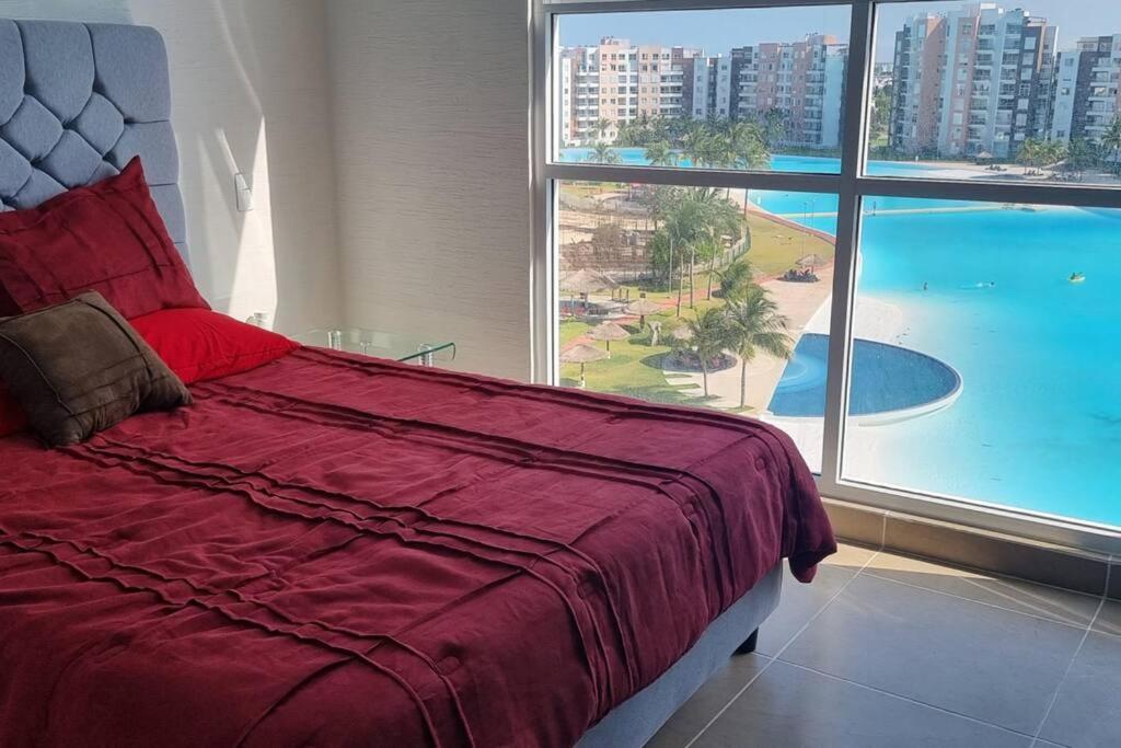 Departamento Con Laguna Artificial Apartment Cancun