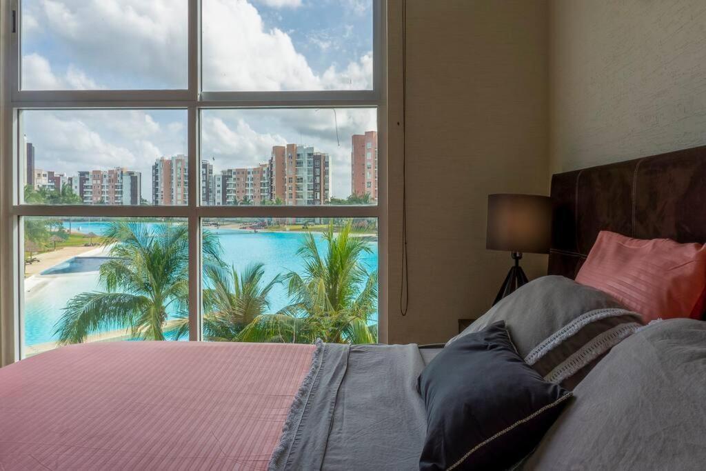 Apartamento Dr02 Departamento Moderno Con Vista A La Laguna En Dream Lagoons Cancún