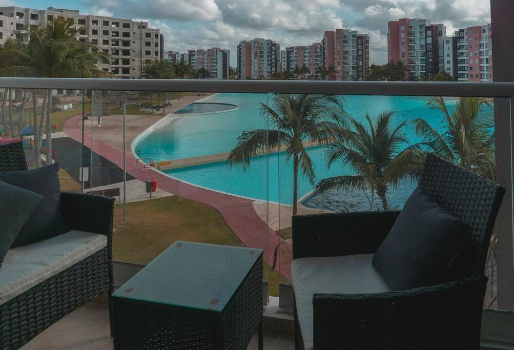 Dr02 Departamento Moderno Con Vista A La Laguna En Dream Lagoons Apartamento