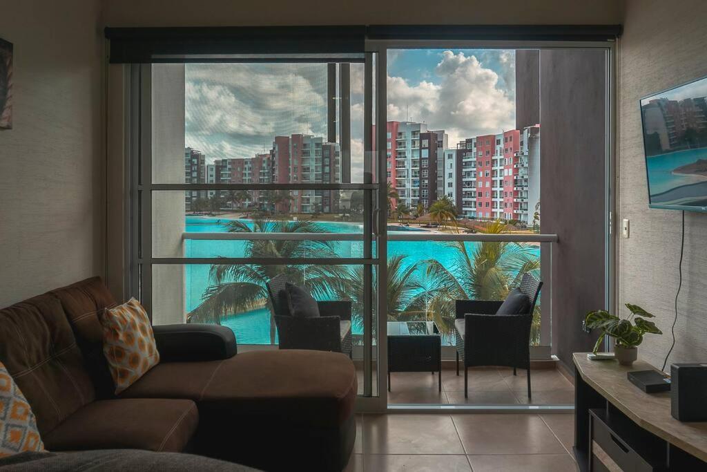 Dr02 Departamento Moderno Con Vista A La Laguna En Dream Lagoons Apartamento Cancún