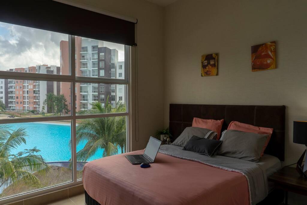 Apartamento Dr02 Departamento Moderno Con Vista A La Laguna En Dream Lagoons Cancún
