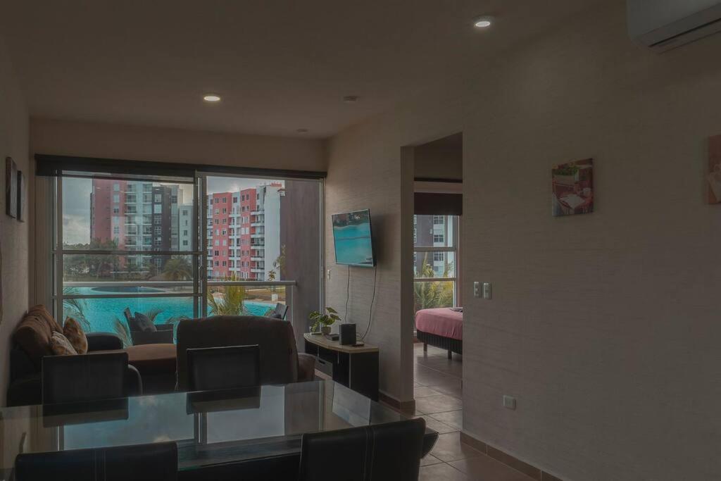 Apartamento Dr02 Departamento Moderno Con Vista A La Laguna En Dream Lagoons