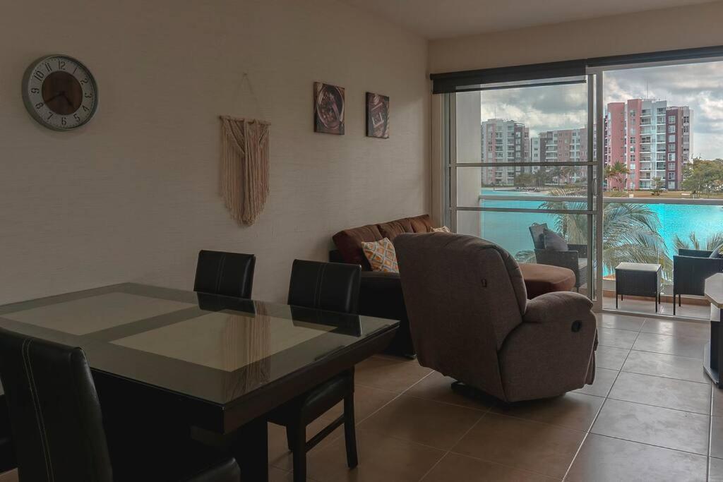 Apartamento Dr02 Departamento Moderno Con Vista A La Laguna En Dream Lagoons *