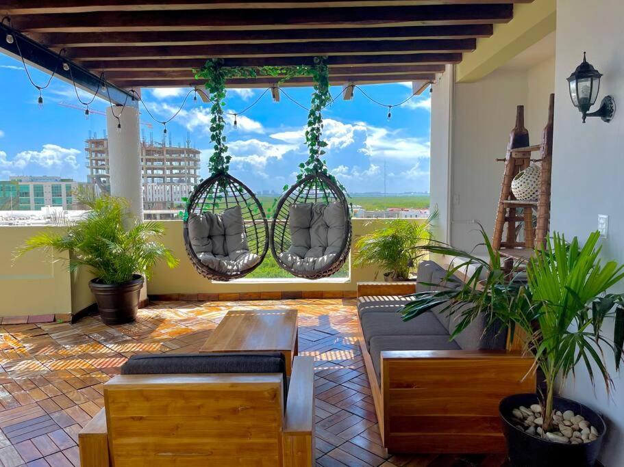 Hermoso Penthouse Rooftop Con Alberca Apartamento *