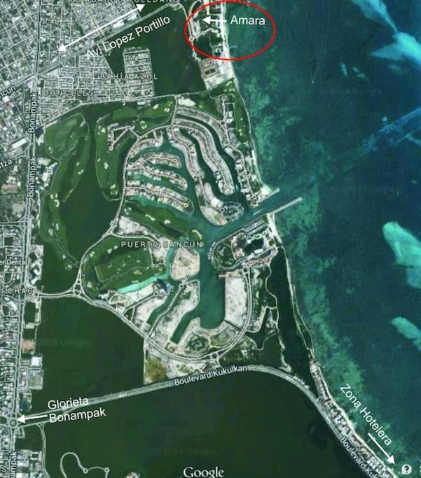Apartamento Punta Me Luxury Front Amara Cancún