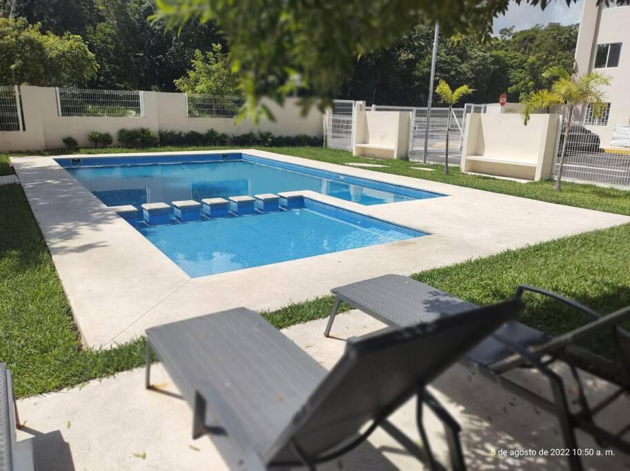 Apartamento Depa Colibri Cancun, A/a Y Wi-fi, En Planta Baja. Cancún