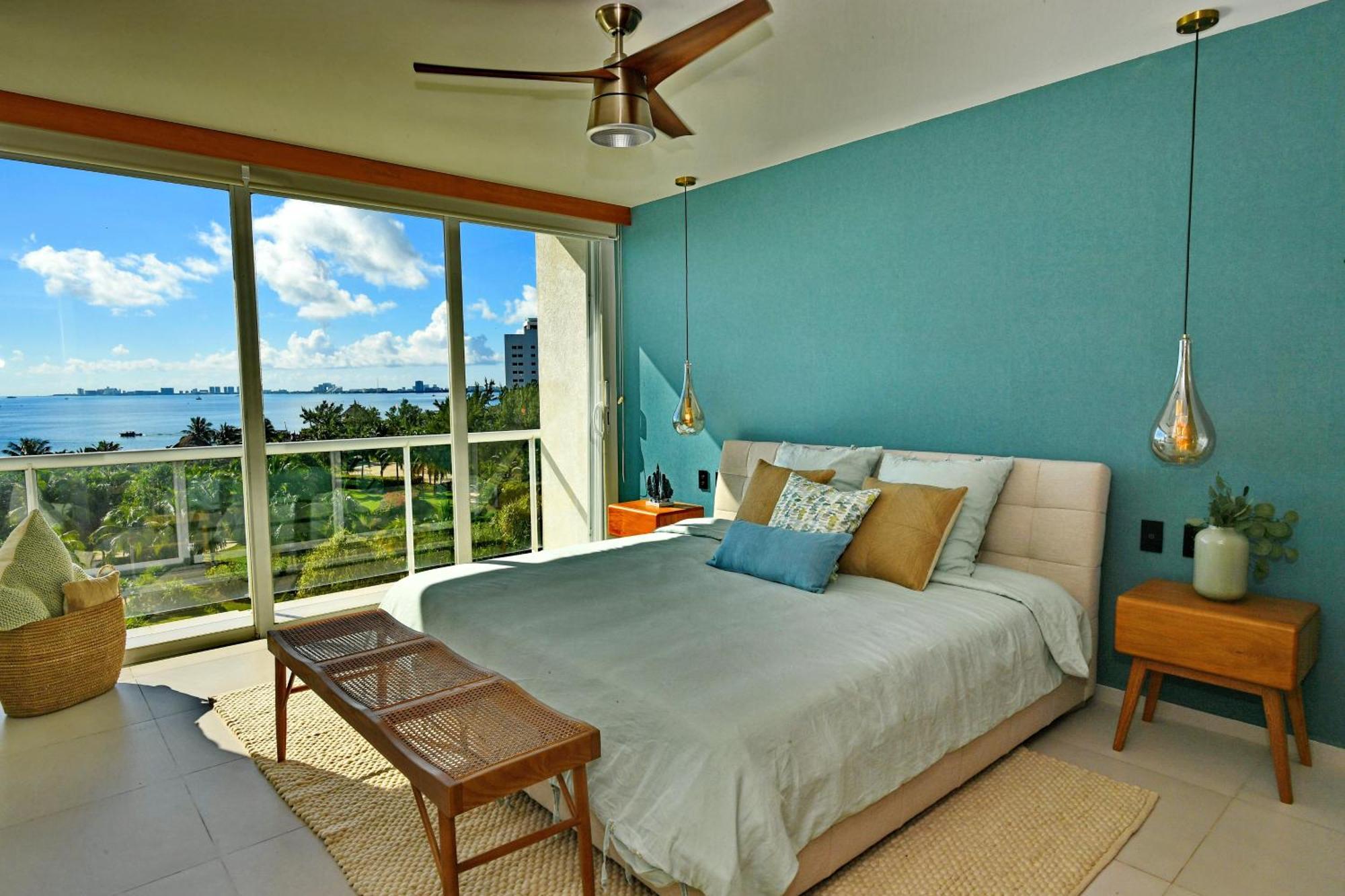 Beachfront Blue Vista Apartamento Cancún
