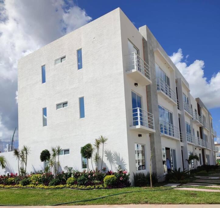 Apartamento Nvo Dept 3 Hab Con Alberca 18 Min Playas Cancún