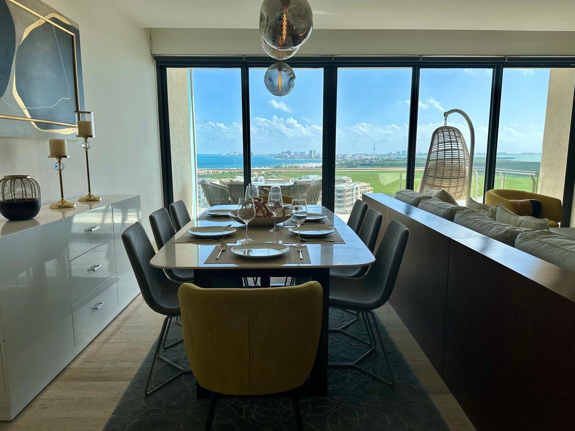 3br Luxury Oceanfront W Pool, Gym & Views Apartamento *