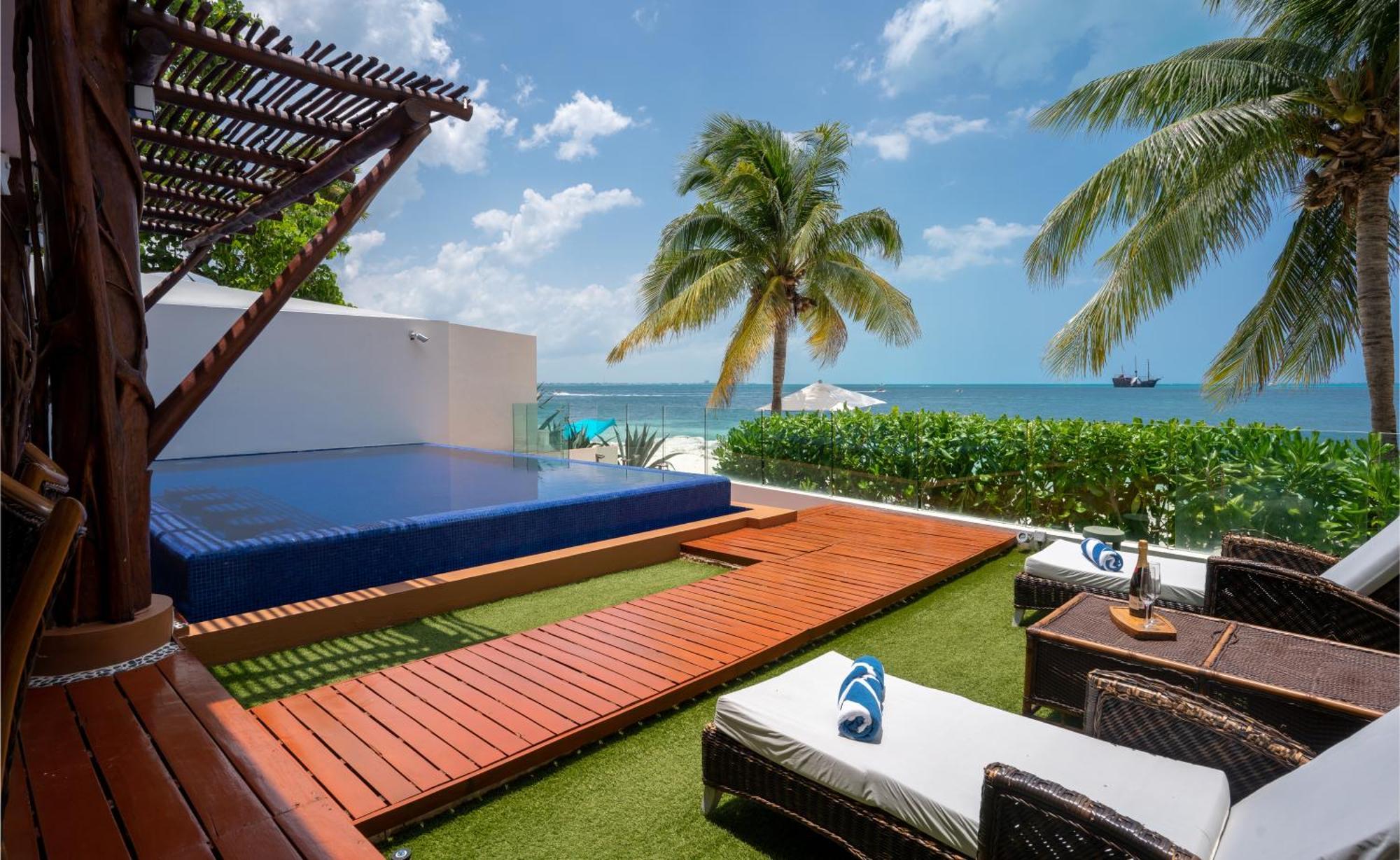 Villa 6br Beachfront Private Luxury By Solmar Cancún